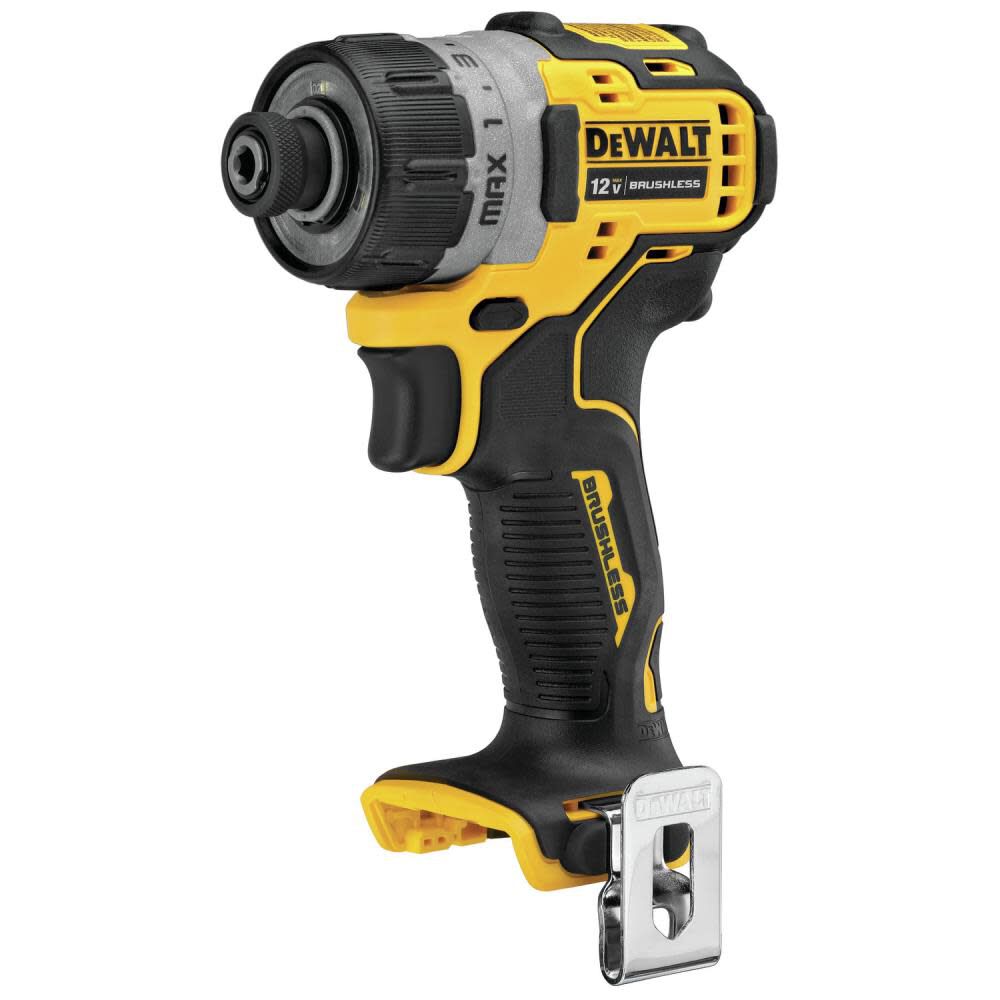 DW XTREME 12V MAX* Brushless 1/4 in. Cordless Screwdriver (Tool only) DCF601B from DW