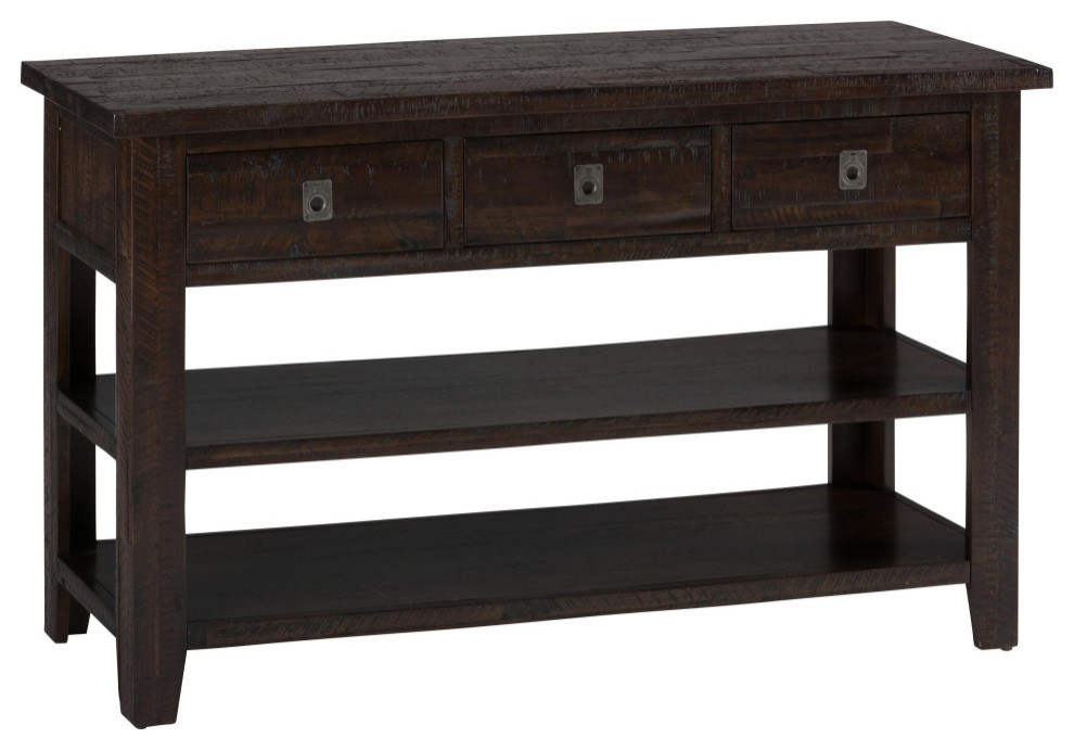 Kona Grove Sofa Console Table   Transitional   Console Tables   by Morning Design Group  Inc  Houzz