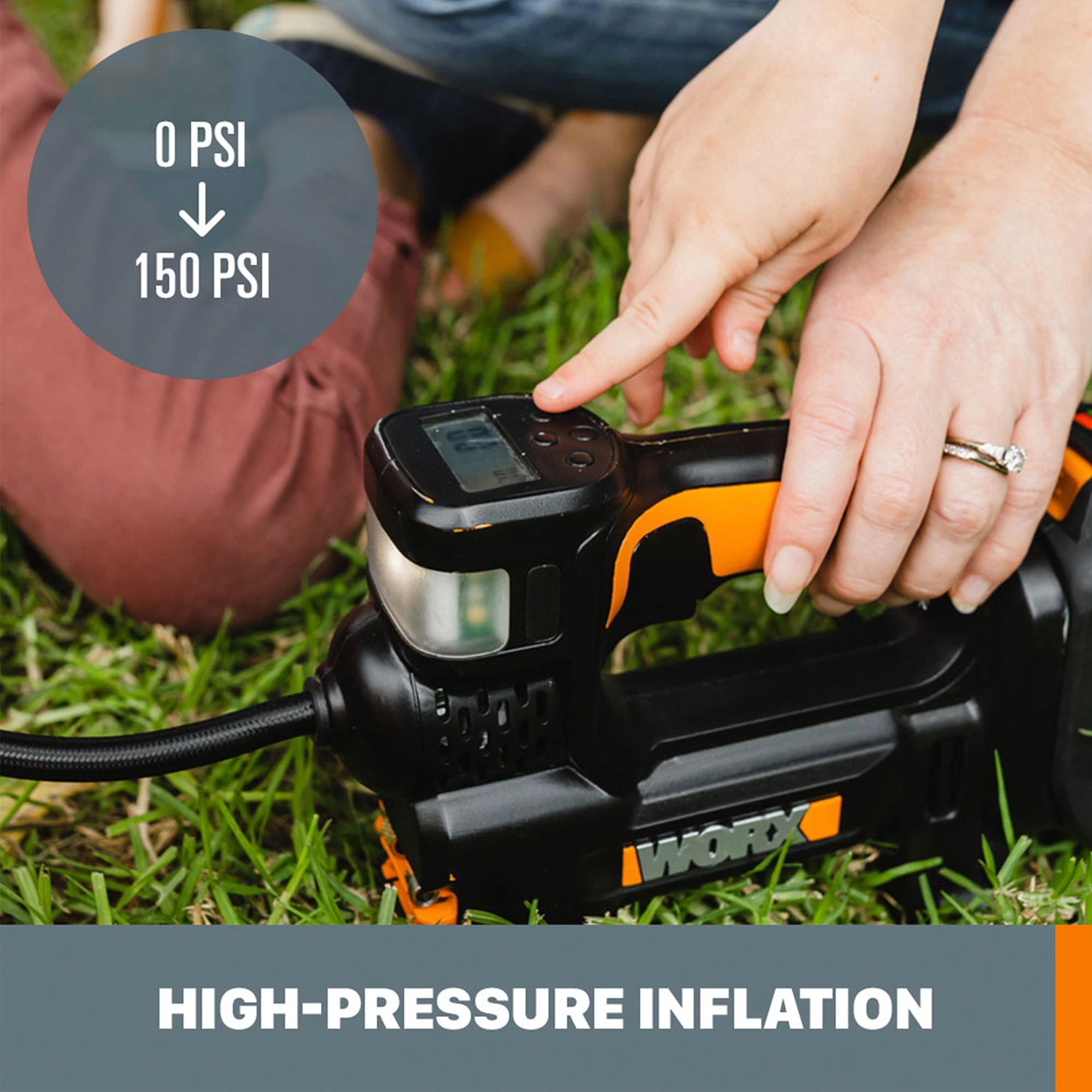 Worx 20V Power Share Cordless Portable Inflator