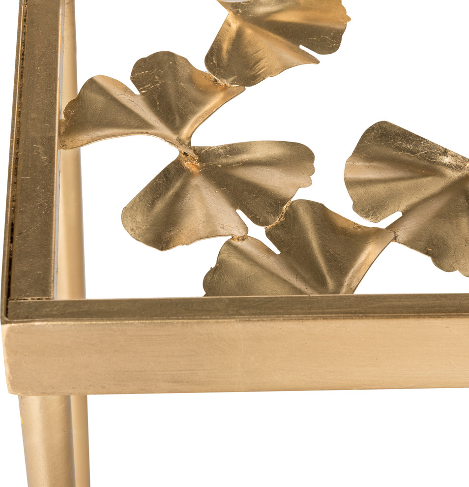 Otto Ginko Leaf Console   Contemporary   Console Tables   by HedgeApple  Houzz