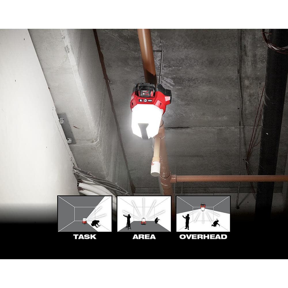 Milwaukee M18 RADIUS Compact Site Light with Flood Mode 2144-20 from Milwaukee