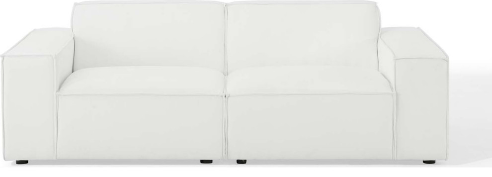 Kendall 2 Piece Sectional Sofa   Transitional   Sofas   by HedgeApple  Houzz