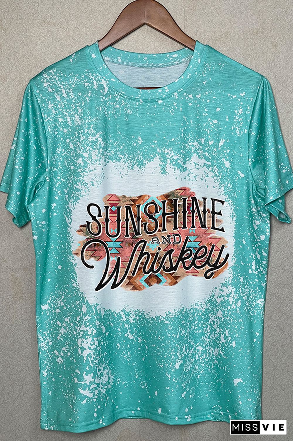 Sunshine & Whiskey Graphic Tee Wholesale