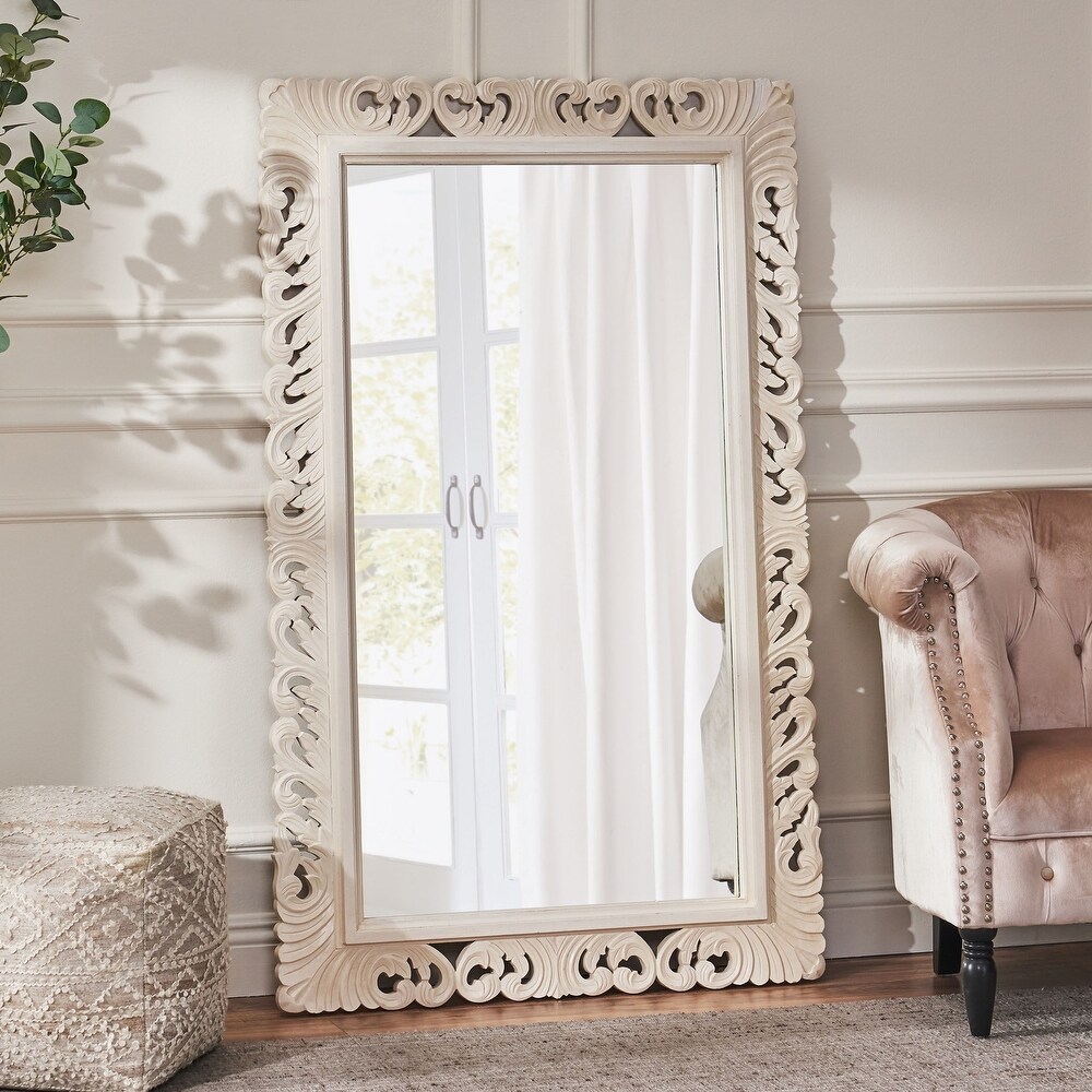 Ravalli Traditional Handcrafted Standing Mirror by Christopher Knight Home   36.00\