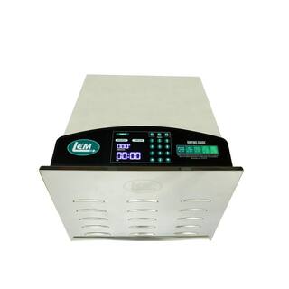 LEM 10-Tray Silver Food Dehydrator with Temperature Control 1154