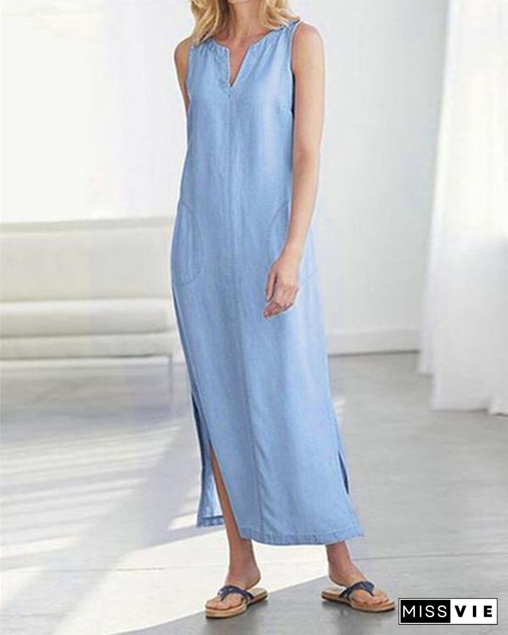 Solid Holiday Daily Fashion Maxi Dresses