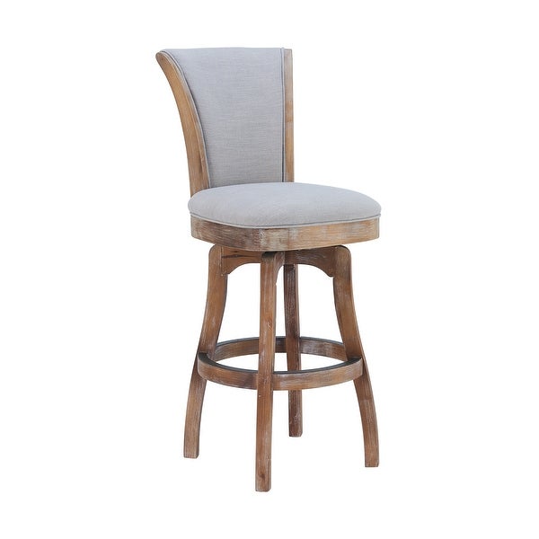 Raleigh Armless Swivel Bar and Counter Height Stool