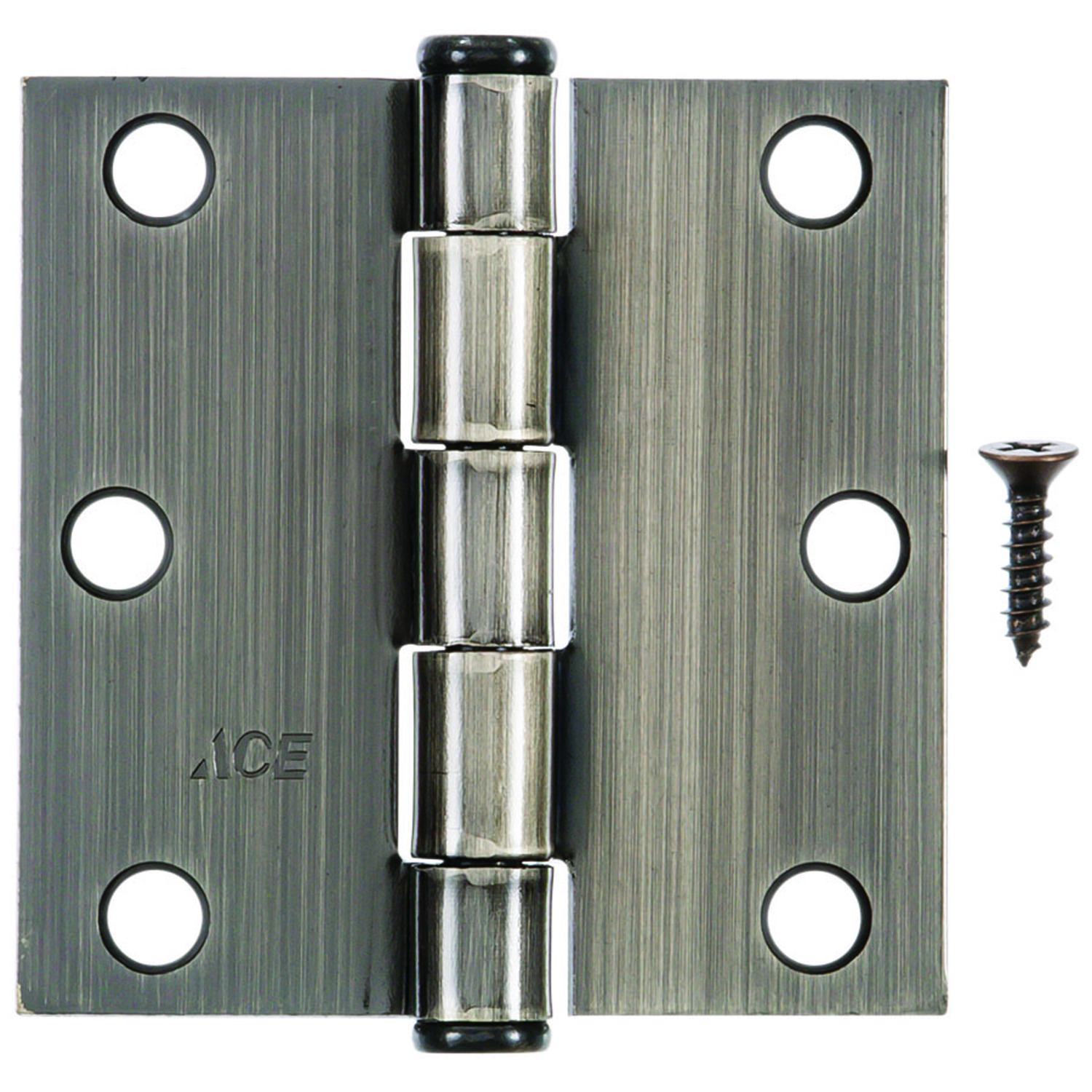 Ace 3 in. L Antique Brass Residential Door Hinge 1 pk