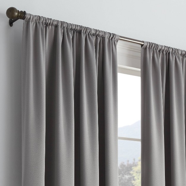 Solid Thermapanel Room Darkening Curtain Panel Eclipse