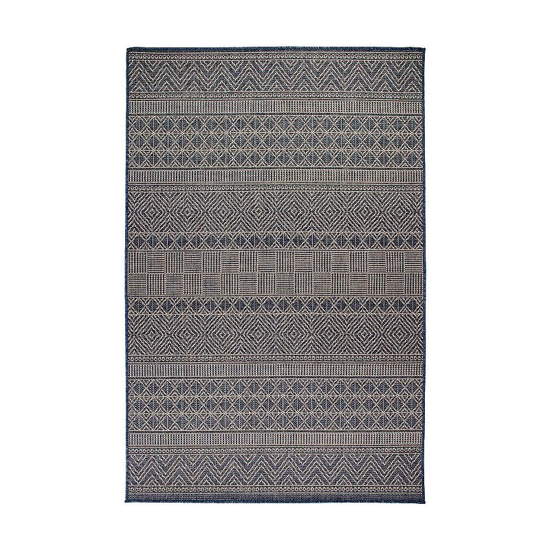 World Rug Gallery Geometric Bohemian Indoor Outdoor Area Rug