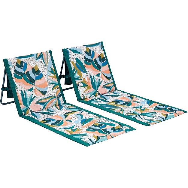 Lightspeed Outdoors Beach Lounger Portable Chair 2 pack