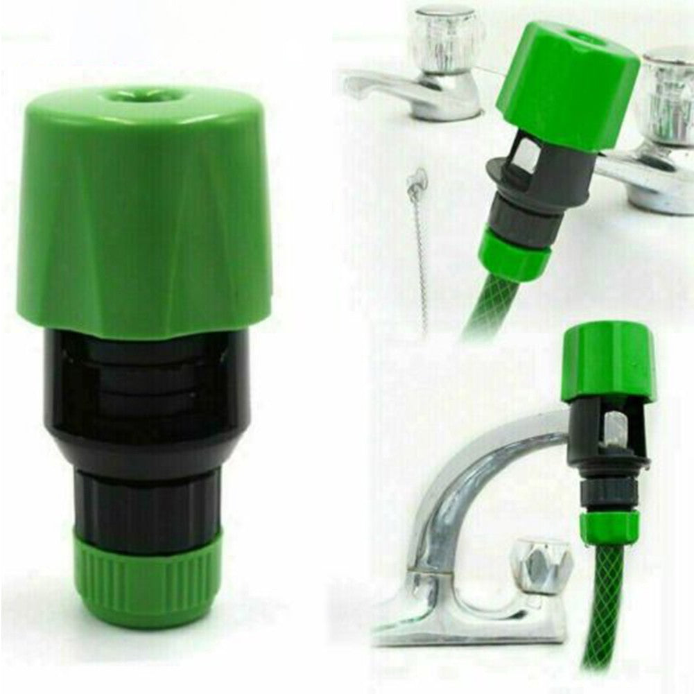 QIFEI 10Pc Water Connector Universal Tap to Garden Hose Pipe Connector Mixer Kitchen Tap Adapter Faucet Hose Connector for Indoor Outdoor Green