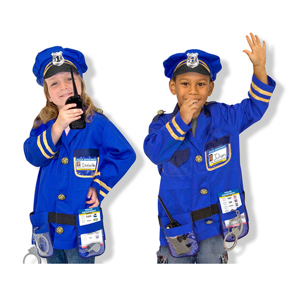 Melissa   Doug LCI4835 Police Officer Costume Set