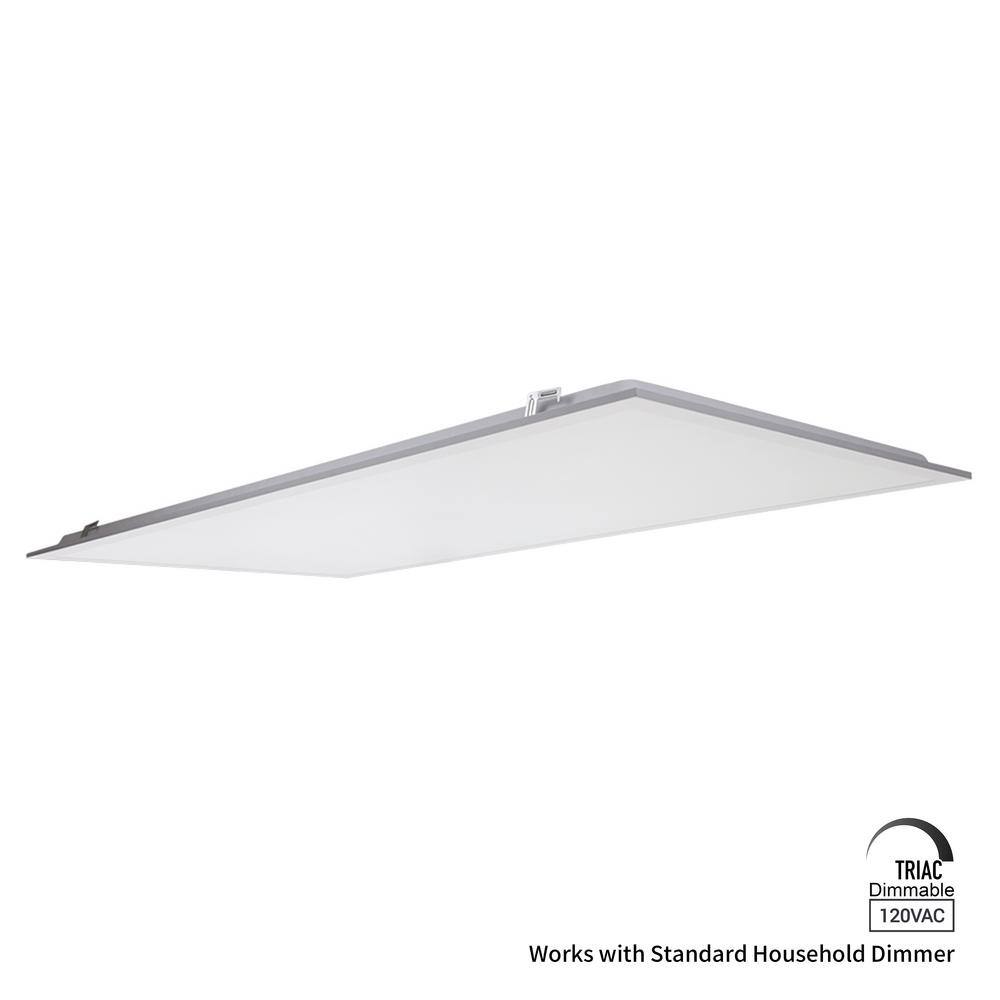 2 ft. x 4 ft. 4500 Lumens integrated LED panel light 4000K FP24484045TD