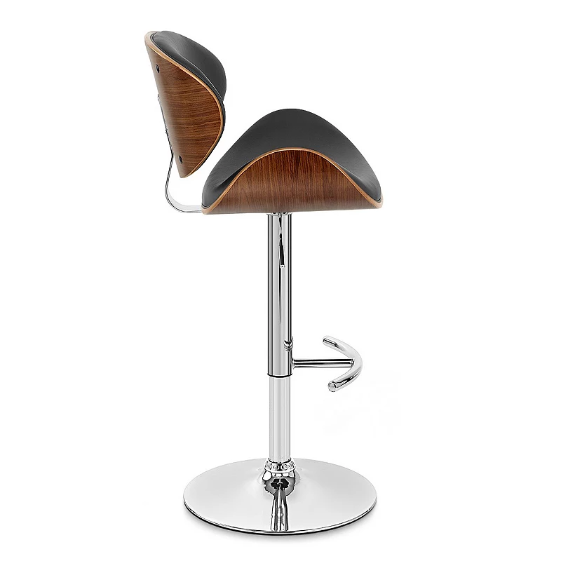 Armen Living Naples Adjustable Swivel Bar Stool