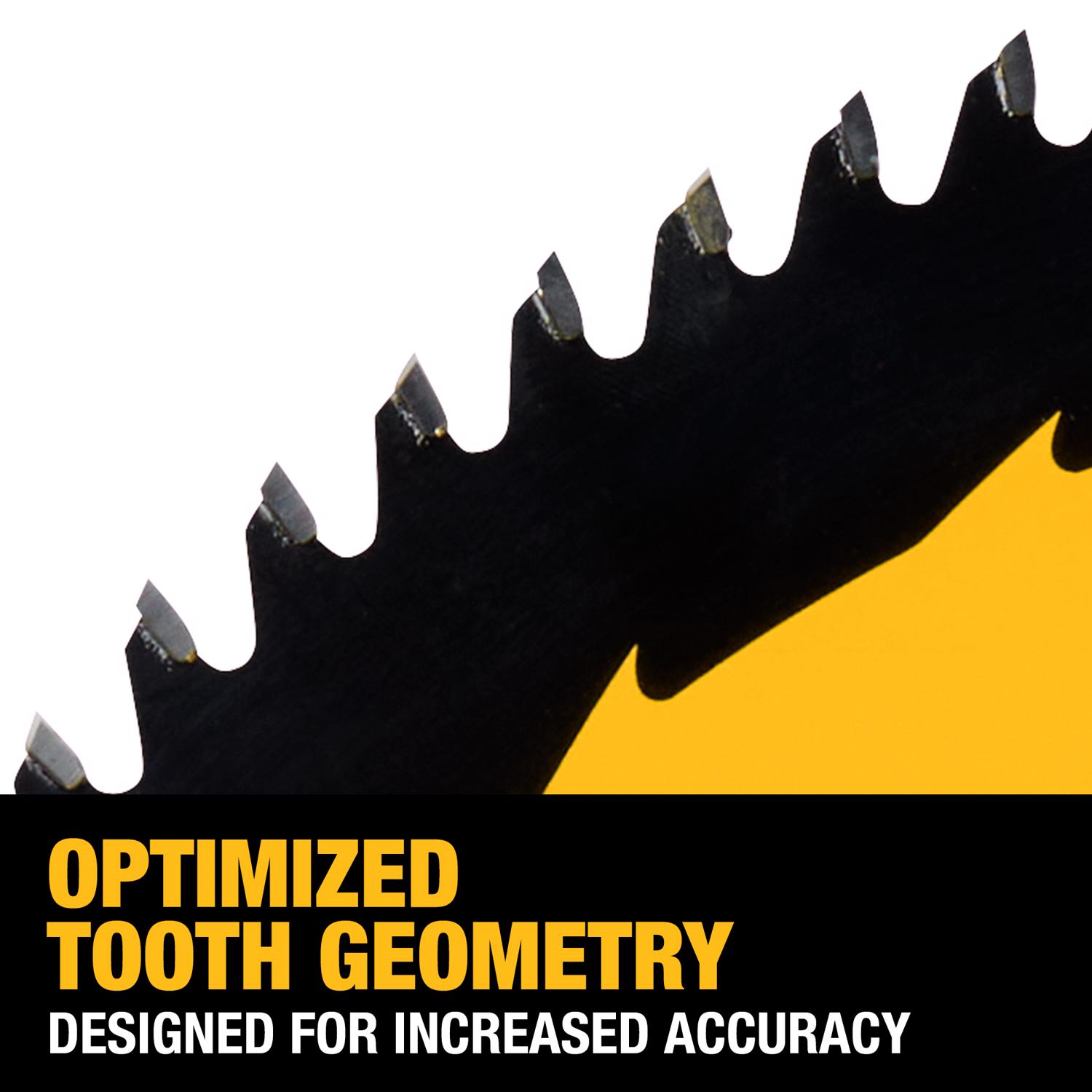 DW 12 in. D X 1 in. Fine Finish Carbide Tipped Circular Saw Blade 80 teeth 1 pc