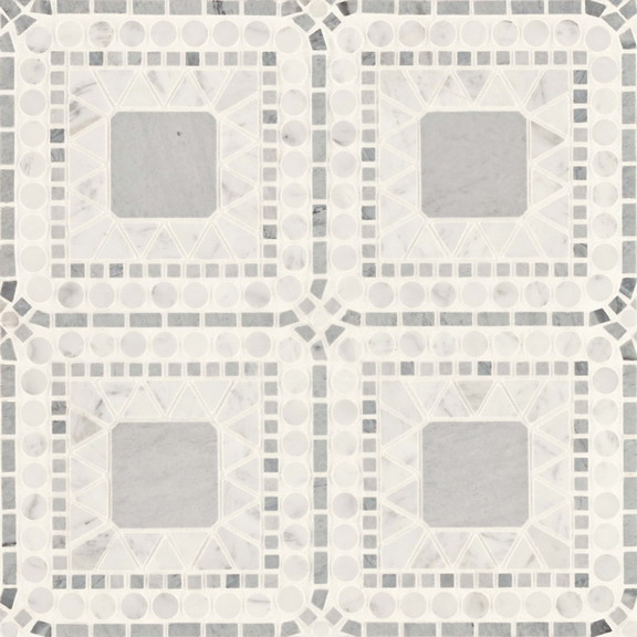 Bedrosians Atrium Honed Marble Blend Mosaic Tile