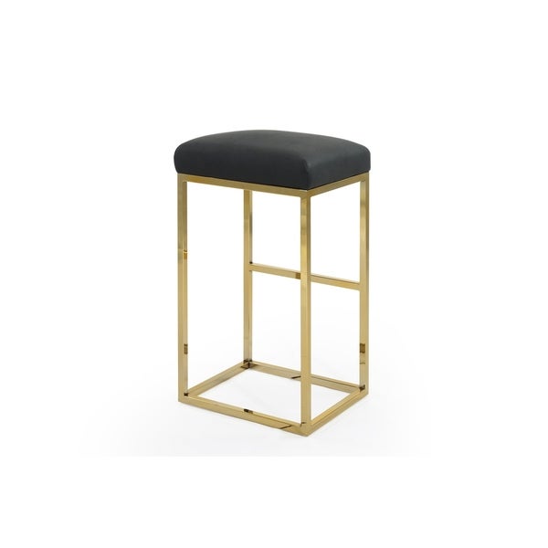 Chic Home Valerie PU Leather Upholstered Bar/Counter Stool