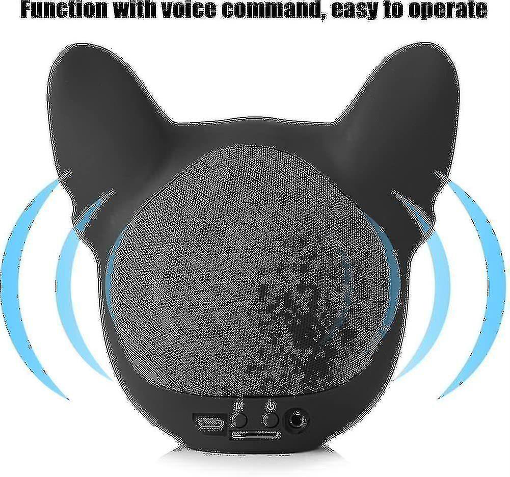 Cedc Tooth 4.1 Wireless Speaker， Outdoor Portable Mini Speaker With Dog Type， Memory With 32g-1-1