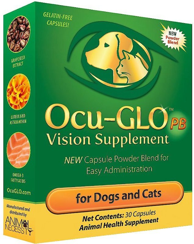 Animal Necessity Ocu-GLO Powder Blend Vision Dog and Cat Supplement