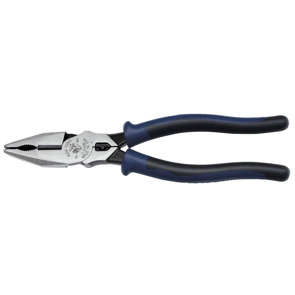 Klein Tools 8 in. Journeyman Universal Side Cutting Crimping Pliers J12098