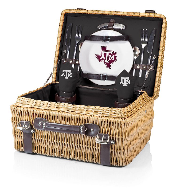 Picnic Time Texas AandM Aggies Champion Picnic Basket Set