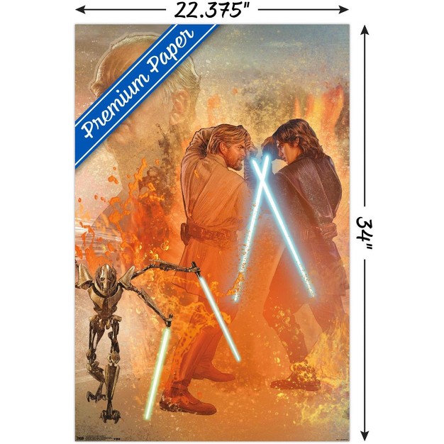 Trends International Star Wars Revenge Of The Sith Celebration Mural Unframed Wall Poster Prints