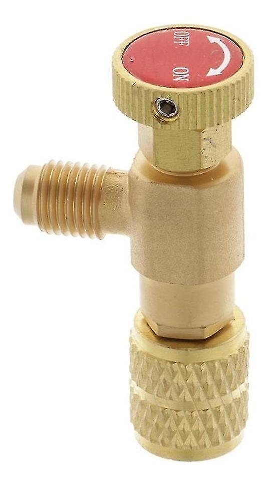 Safety Adapter R22+r410 Ball Valve Valve Air Conditioner Fluoridation Safety Valve R410 Refrigerant Liquid Filling Valve Refrigeration Tools R22 Air C