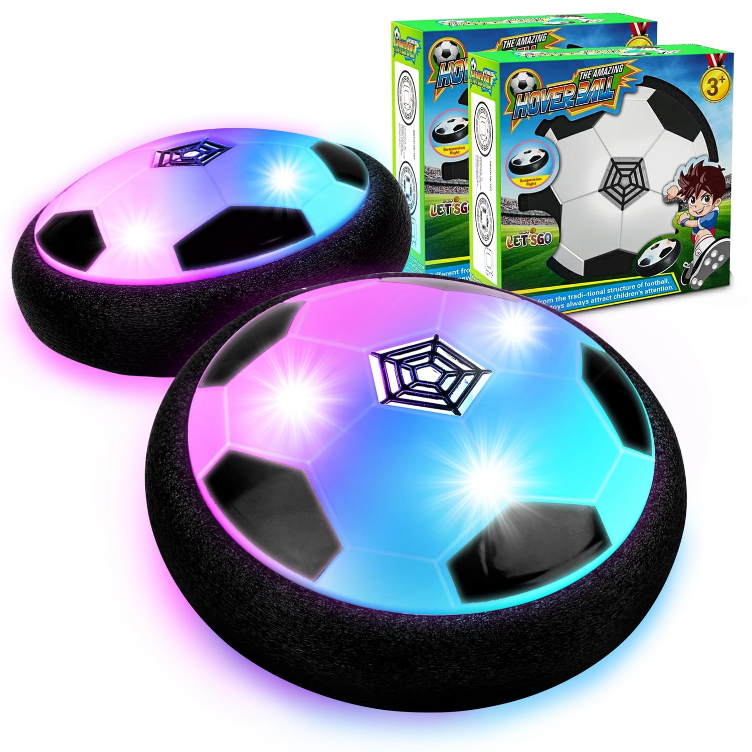 Hot Bee Hover Soccer Ball Toys with Foam Bumpers Christmas Birthday Gifts for 3 4 5 6 7 8+ Year Old