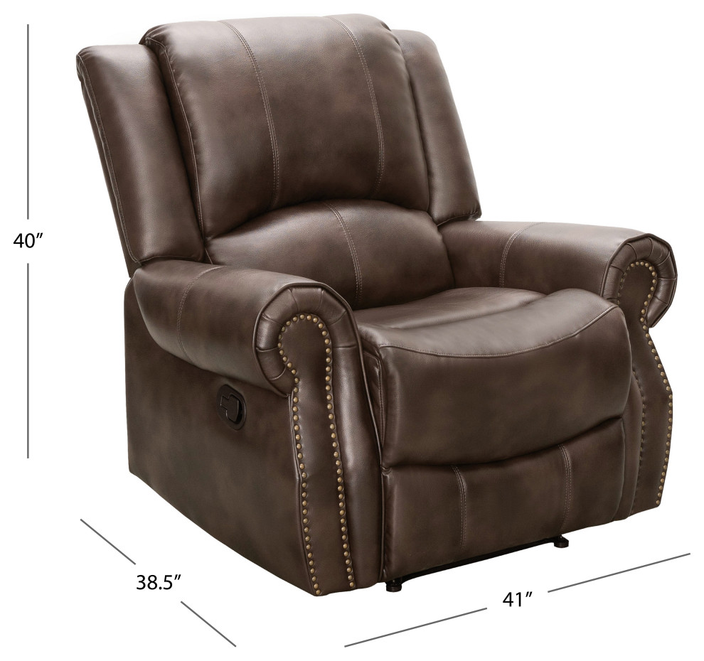 Baldwin Recliner   Transitional   Recliner Chairs   by Abbyson Living  Houzz