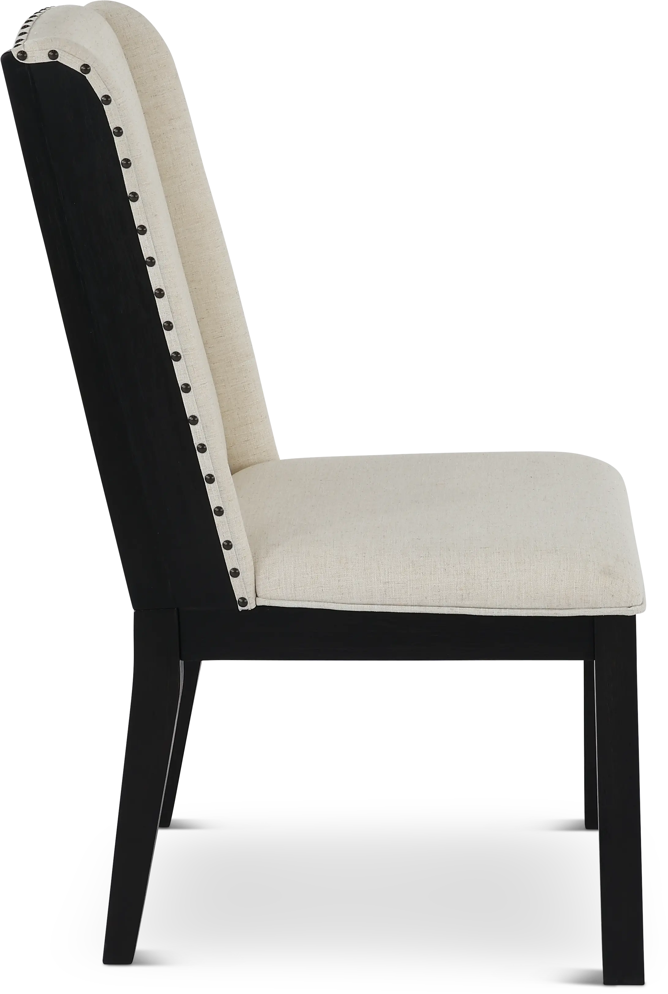 Sierra Cream and Black Dining Room Chair