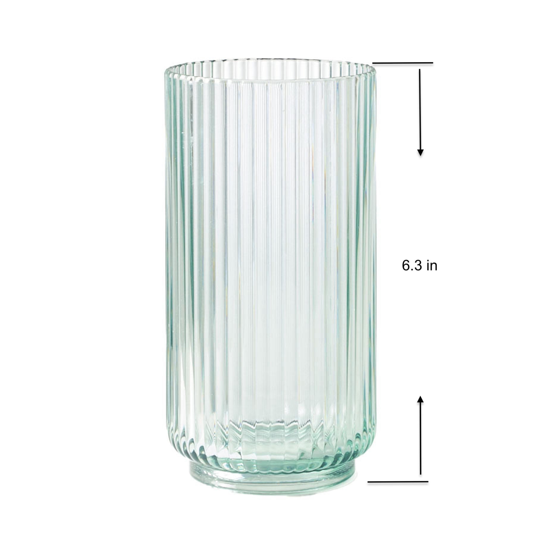 Better Homes and Gardens Acrylic Ribbed Tall Tumbler Sage， 22 oz