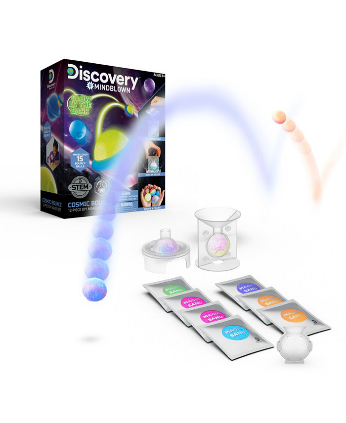 Discovery #MINDBLOWN 12-Piece Cosmic Bounce DIY Maker Set