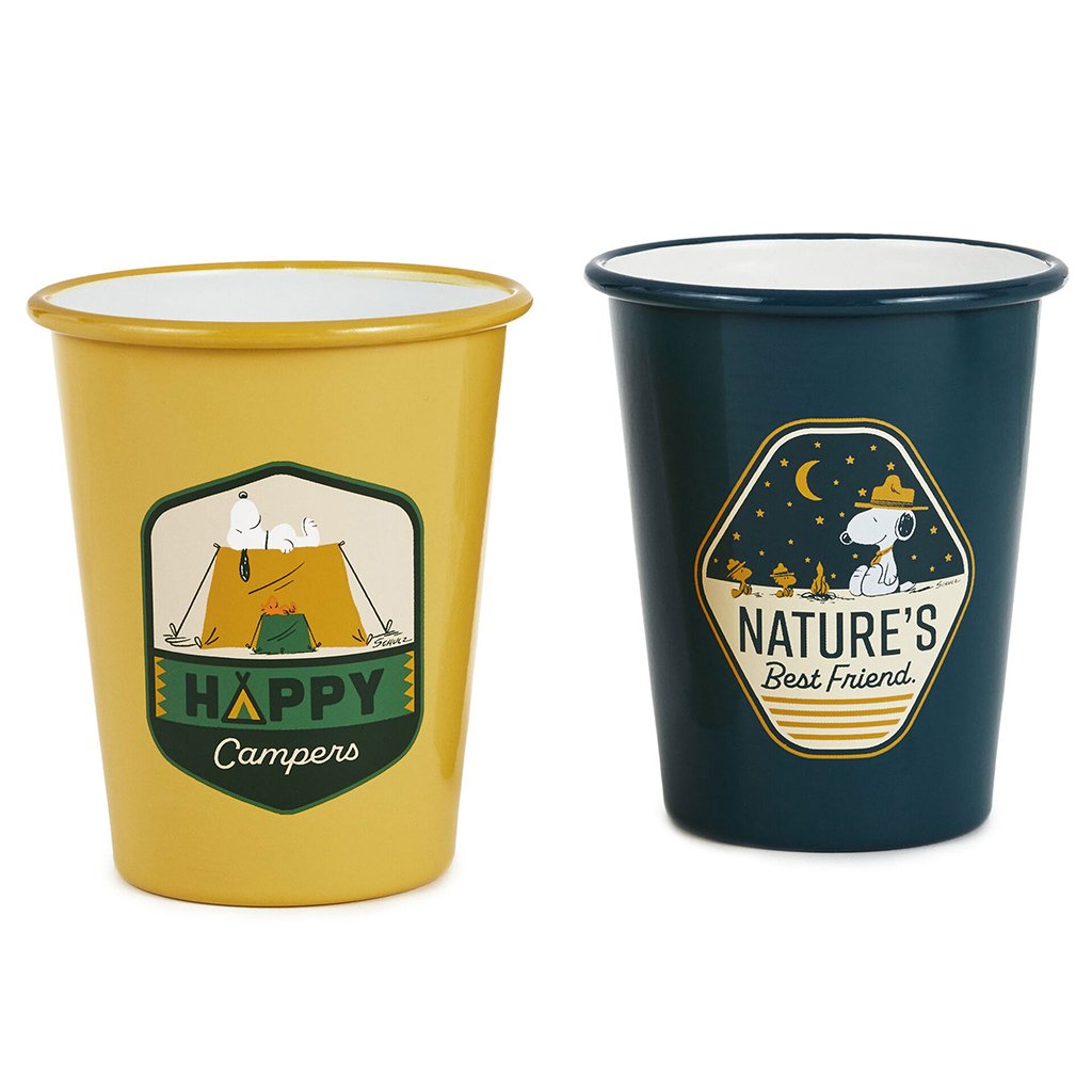 Hallmark  Peanuts® Beagle Scouts Drinking Cups, Set of 4