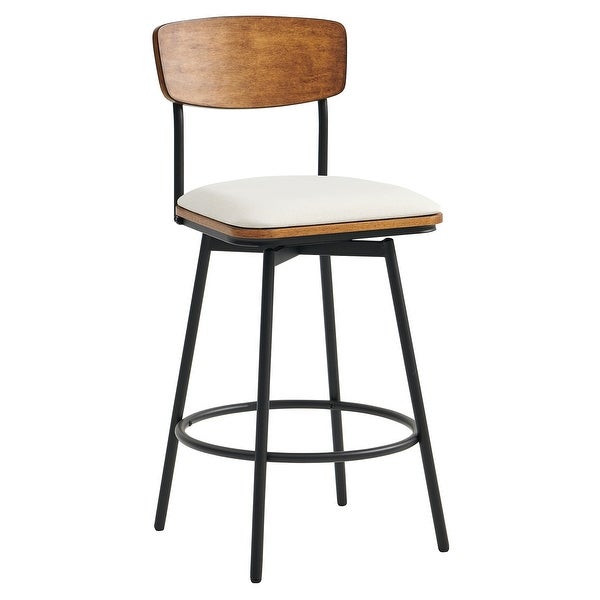 Claire Swivel Counter Height Bar Stool Set of 2