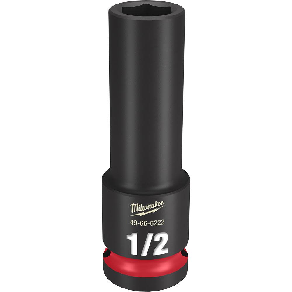 Milwaukee SHOCKWAVE™ Impact Duty™ Socket 1/2 Drive 1/2 Deep 6 Point