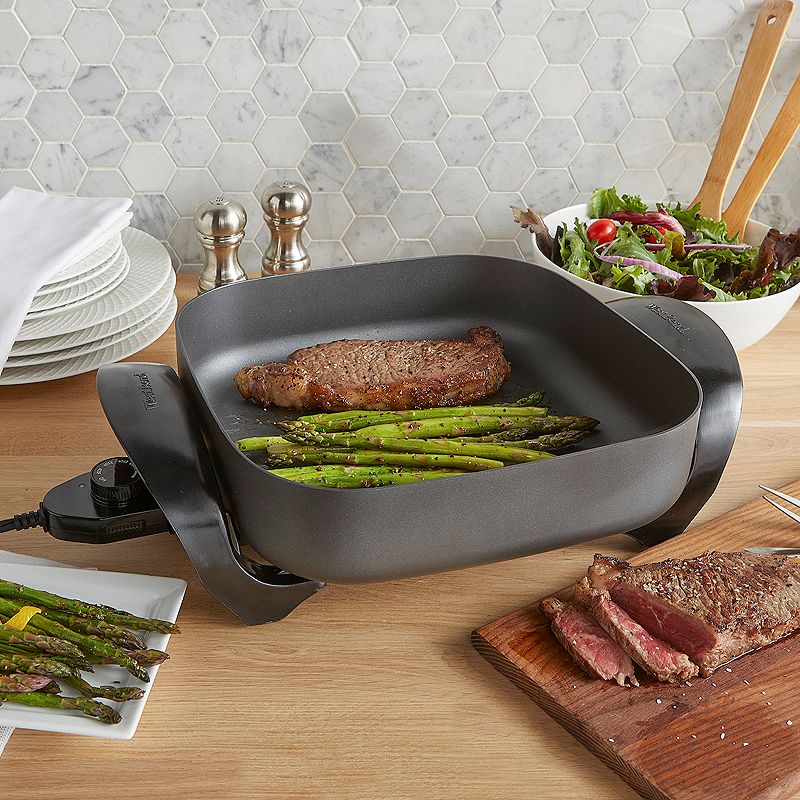 West Bend 12-in. Electric Skillet with Diamond Shield Nonstick