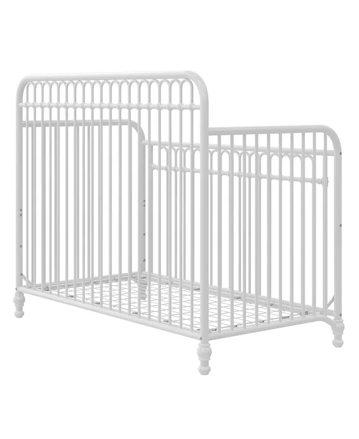 Little Seeds Ivy 3-in-1 Convertible Metal Crib