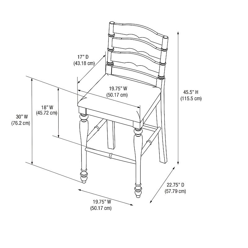 Linon Marino Bar Stool