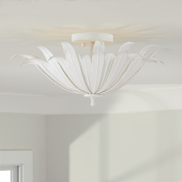 Capital Lighting 249531 Eden 3 Light 18 Wide Semi-Flush Bowl Ceiling