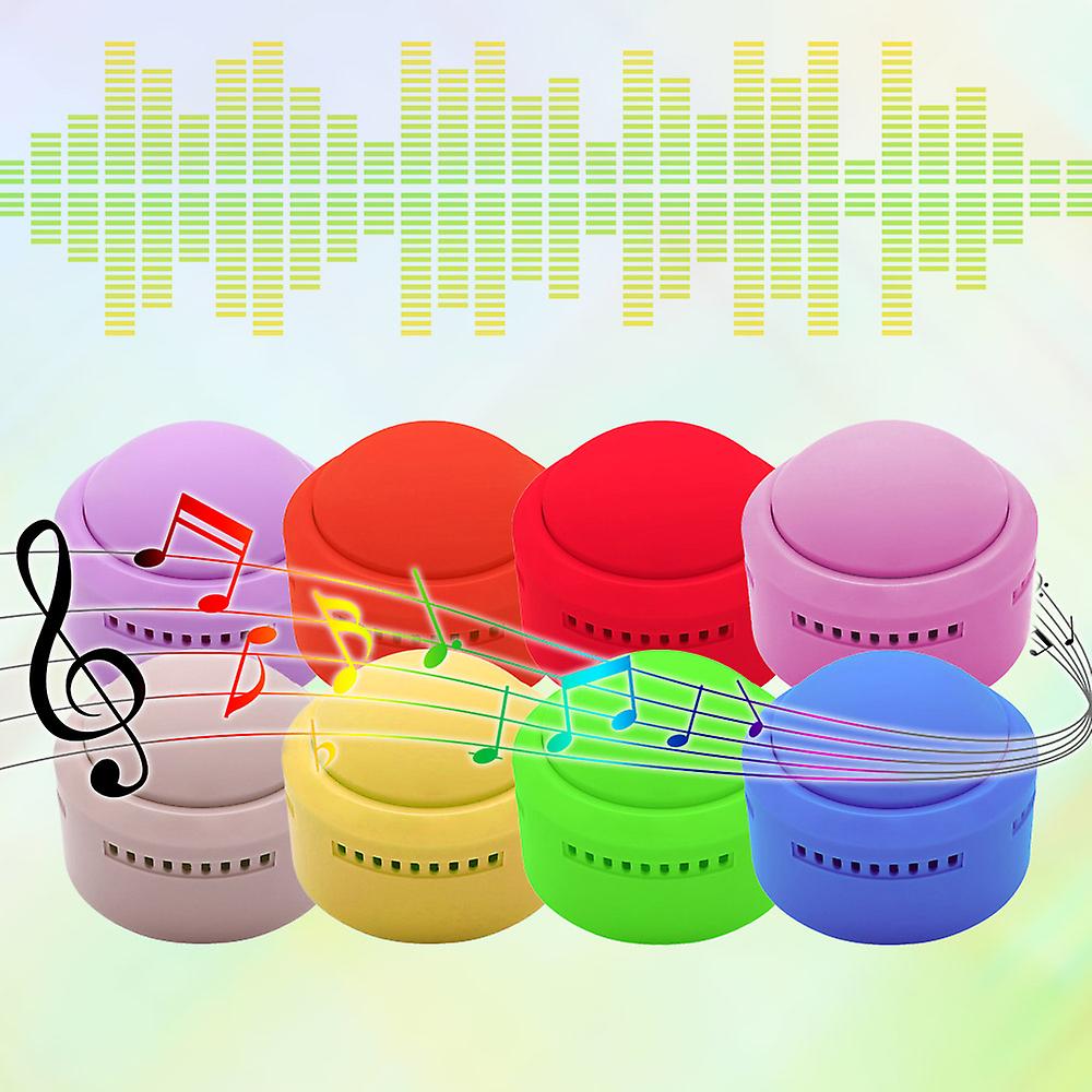 Red Rose Red Sound Button Music Sound Buzzer With Light Recordable Talking Button For Promotional Gifts