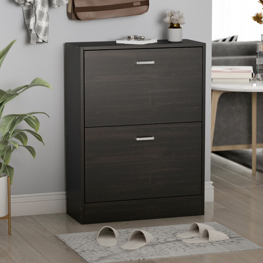 2 Tier Shoes Storage Cabinet