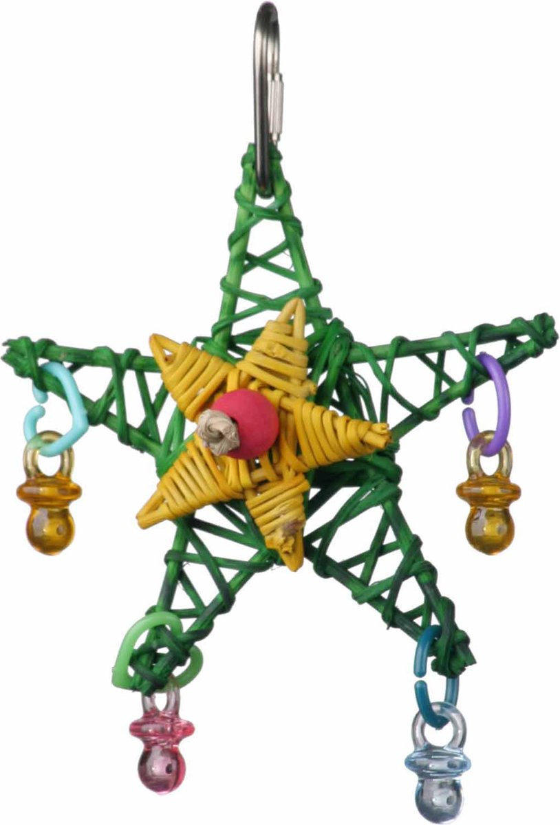 Super Bird Creations Xmas Star Bird Toy