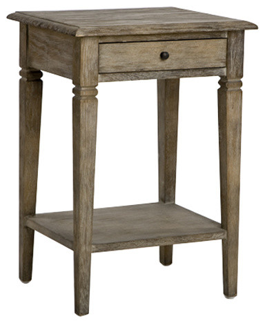 Claude End Table by Zentique   Farmhouse   Side Tables And End Tables   by Hudson Home Decor  Houzz