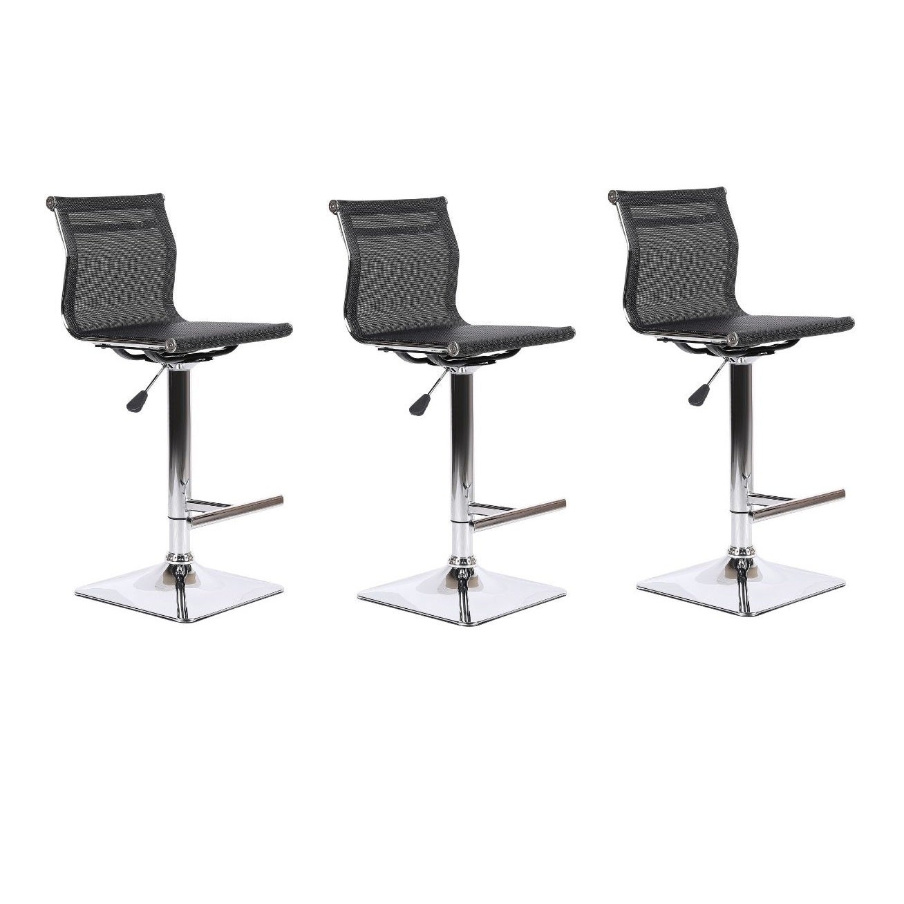 Cisneros Adjustable Stool (Set of 3) - 38-47