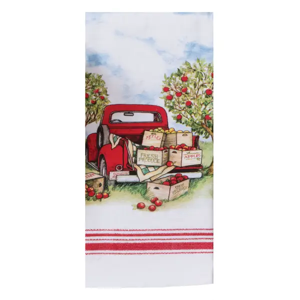 Kay Dee Designs Apple Orchard Truck Dual Purpose Towel