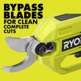 RYOBI ONE+ 18V Cordless Pruner with 2.0 Ah Battery and Charger P2540