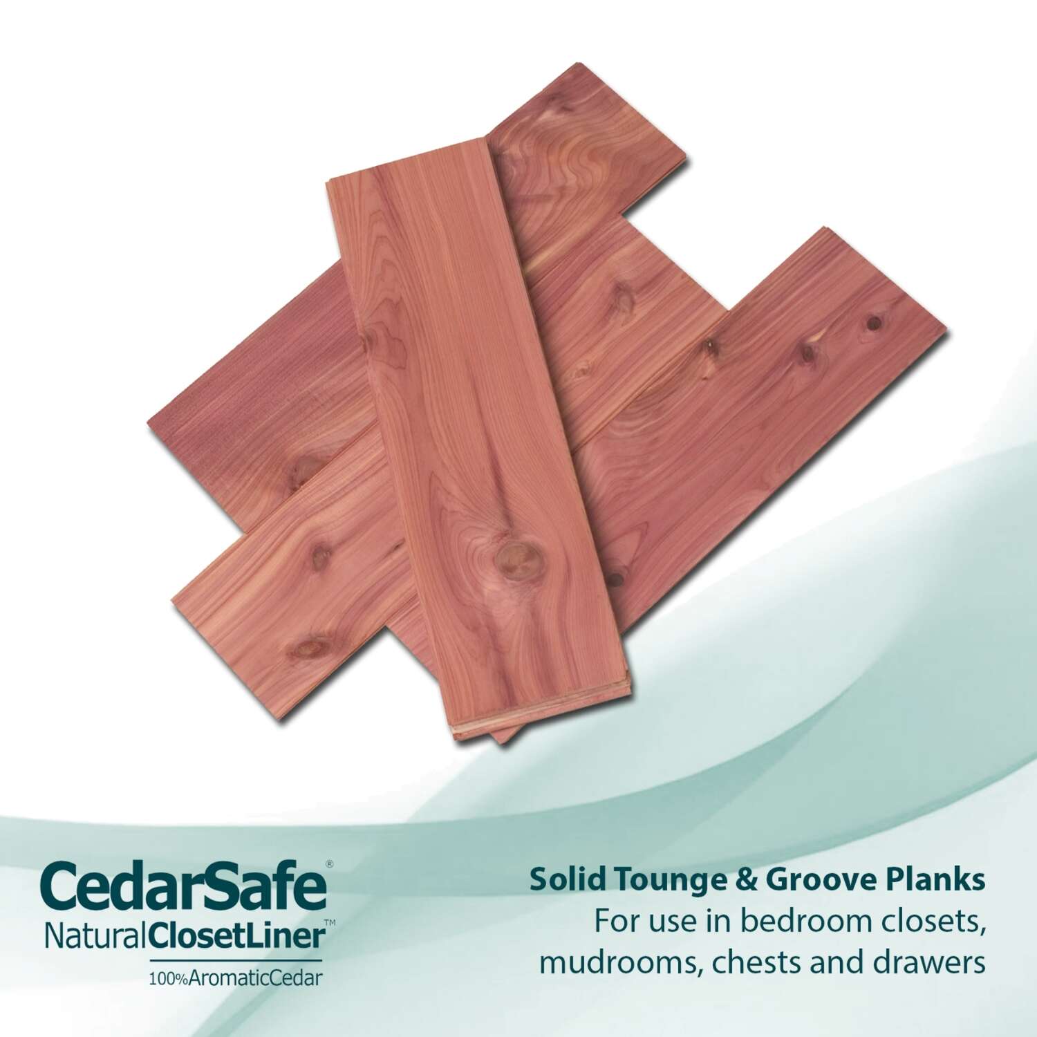 Cedar Safe 1/4 in. X 3-3/4 in. W X 4 ft. L Cedar Closet Lining #2/BTR Premium Grade