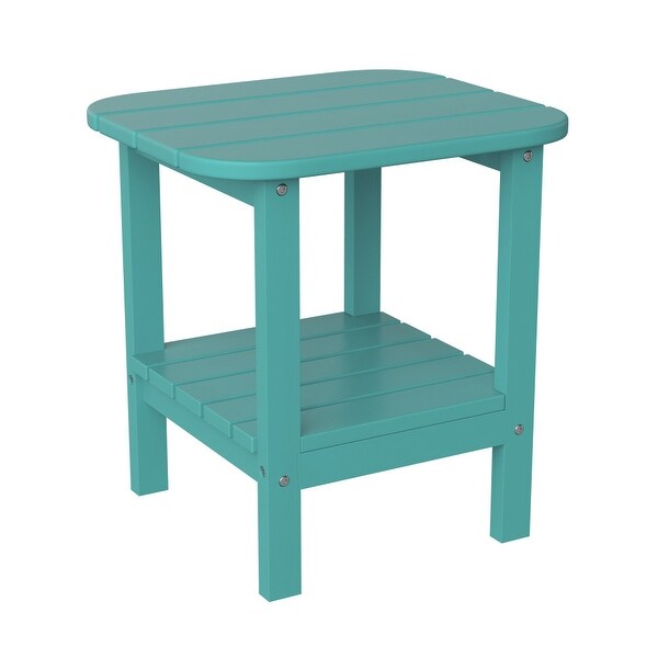 Commercial Grade AllWeather Adirondack Style Patio Side Table