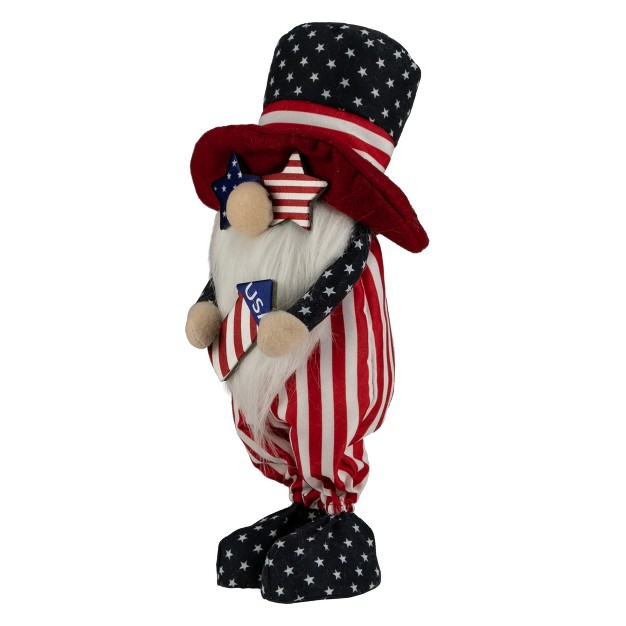 Patriotic Rocket 4th Of July Americana Gnome